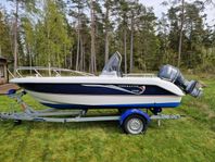 Finnmaster 49cc, Yamaha 60hk + 80km trailer, 2008