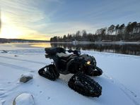 Polaris XP 1000  med bandsats och plog