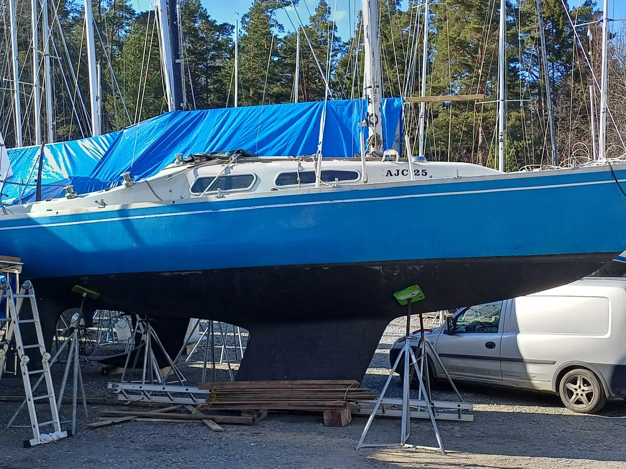 ballad med nyare Yanmar 2gm färskvattenkylning image