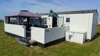 Villavagn i Varberg Björkängs camping