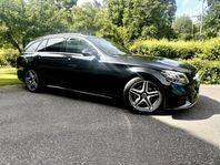 Mercedes-Benz C 200 T d 9G AMG Panorama Svensksåld Maxad