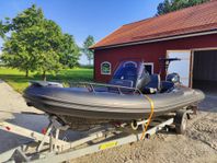 Grand 580 Golden line 150hk Evinrude G2 80km/h Trailer