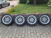 18" BMW original fälgar med M+S däck