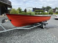 Rejäl Havsroddbåt 5.2 meter med kärra 