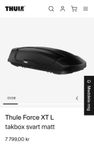 Thule Force XT L Takbox Mattsvart