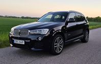 BMW x3 xDrive 30d M-sport 360 kamera Panorama D-Värm Skinn