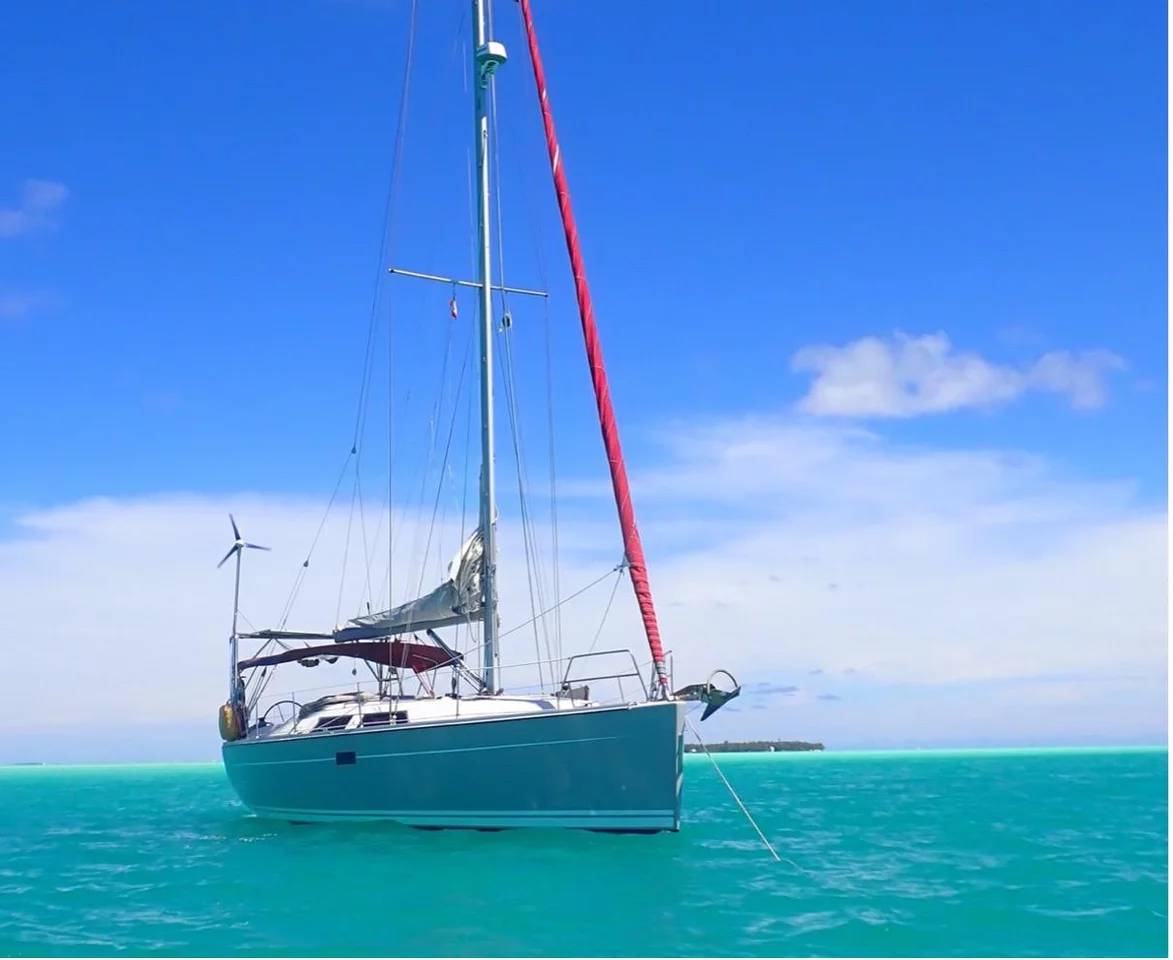 Svensk Hanse 400 säljes i Franska Polynesien image