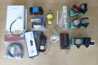 Batteriladdare 40A, Zink Saver, Raym kabel, Lanternor mm. El