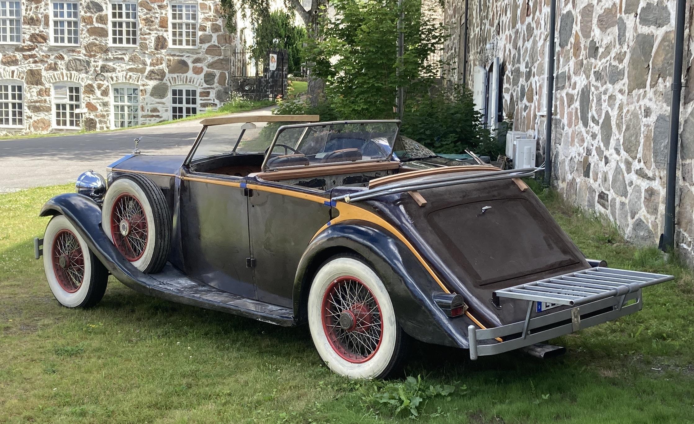 Rolls-Royce Phantom 2-dörrars Cabriolet 7.3 V12 Manuell, 167hk, 1937