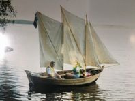 Gotländsk tvåmänning segelbåt