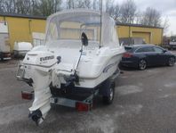 Högarodd 480SC Evinrude 50hk E-tec 80 kärra allt från 2010 