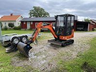 Minigrävare Hitachi ZX19-5A modell 2016