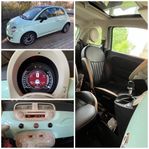 NYBESIKTAD Fiat 500 1.2 Lounge Eur6 Panorama Läder Ny kamrem