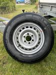 Nya däck med fälg 225/75-16c Michelin till Mb sprinter