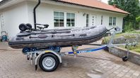 Raptor 3m+ 70lb elmotor o trailer