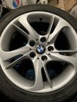 BMW fälg 17” turbinstyle 292 med däck.