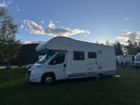 Fiat Ducato Sharky M6 -2009, få mil, B-Kort