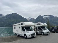 Fiat Ducato Sharky M6 -2009, få mil, B-Kort