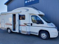 Adria Matrix M650 uthyres, 5bältade, 6 sovplatser, B-kort