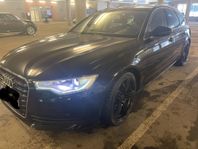 Audi A6 Avant 2,0tdi med sportstolar skinn/mocka, webastovär