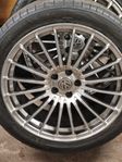 18 tum 5x100 modell R32 Golf Skoda m.m