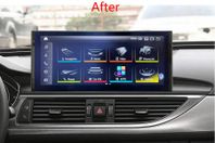 Audi Android bilstereo multimedia bilnavigator Apple CarPlay