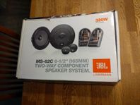 JBL component system och 8 tum Ground Zero.