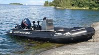 Zodiak MK5 HD 5.8m gummibåt med styrpulpet