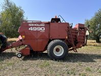 Storbalspress New Holland 4990 med twinhjul 850/50-30.5