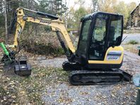 Uthyres minigrävare Yanmar  2.7t. 