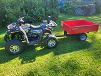 4 hjuling ATV Hunter 200cc med kärra