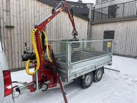 Kransläp 2700kg med tipp