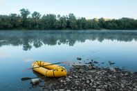 Packraft + Uppblåsbar kajak Köpes