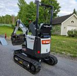 Bobcat E10z 2023 endast 50 timmar med fabriksgaranti