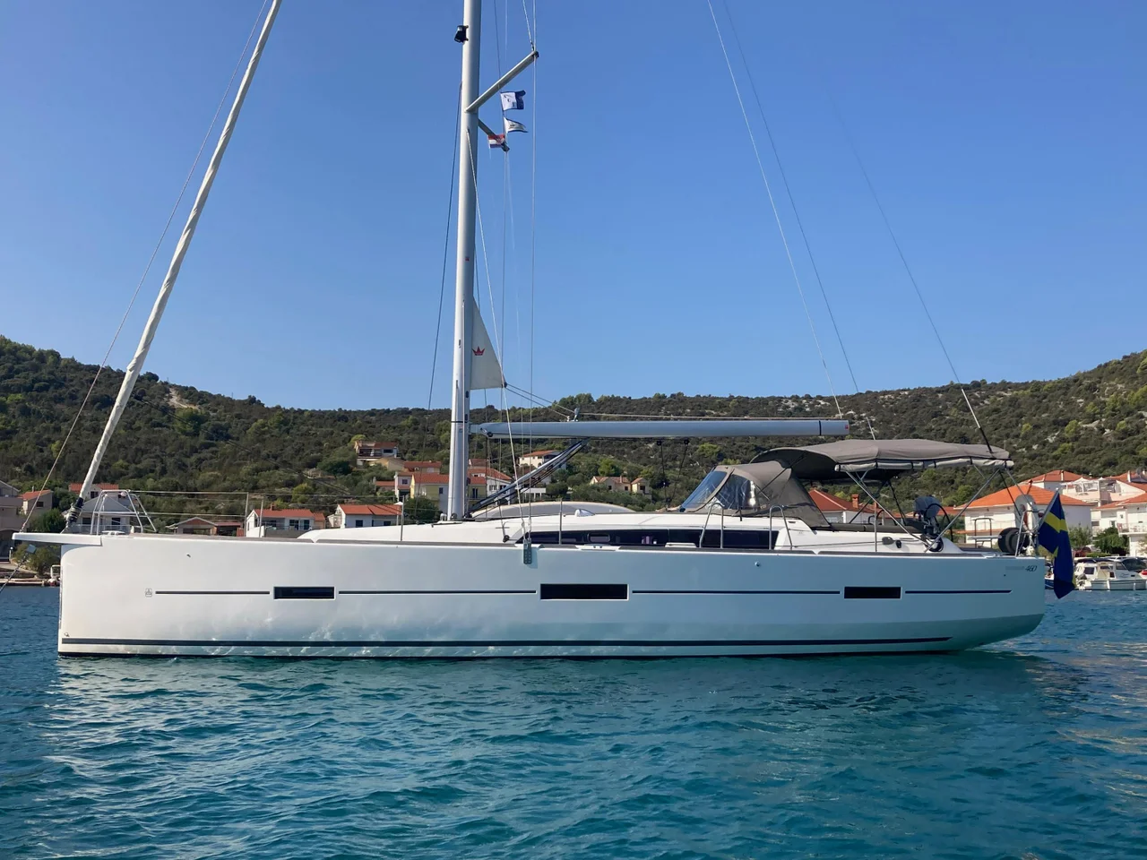 Dufour 460 GL 2019 i Kroatien med 3 kabiner och EU taxed image