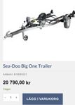 Seadoo Big One trailer 2024