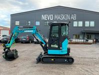 Airman AX26u-7 Premium grävare + Maskinsläp för 3 500kg