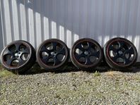 4x BBS Detroit 18” + Nya däck (VAG/VW)