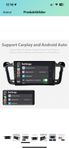 Peugeot 508 Carplay/Android Auto modellanpassad multimedia