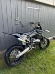 Husqvarna wr 125 A1 Supermotard Nyrenoverad