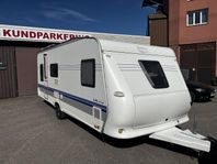 Hobby 560 KMFE DE Luxe -07 ALDEvattenburen värme, Fukttestad