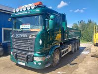 Scania R520 8x4 Tridem Tippbil Sörling