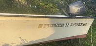 Pioner 11 sport 8hk tohatsu kort rigg 4t 2004 