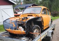 Saab 96 kaross fullständigt  rostfri , m rallydelar