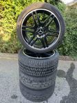 18 Tum AMG Original Mercedes Fälgar & Sommar däck Pirelli