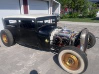 Ford A motor 283 växellåda 350 hotrod ratrod tudor busbil