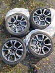 4st alufälgar MAK Torino 17 tum 5x98 ET35