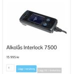 Alkolås Dräger interlock 7500