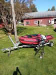 Quicksilver 380 HD sport, 30 trailer och 7,5hk Evinrude