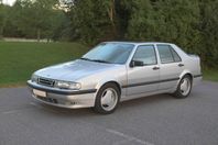 Mycket fin Saab 9000 CSE Aero 2,3 T, 1996, silver metallic